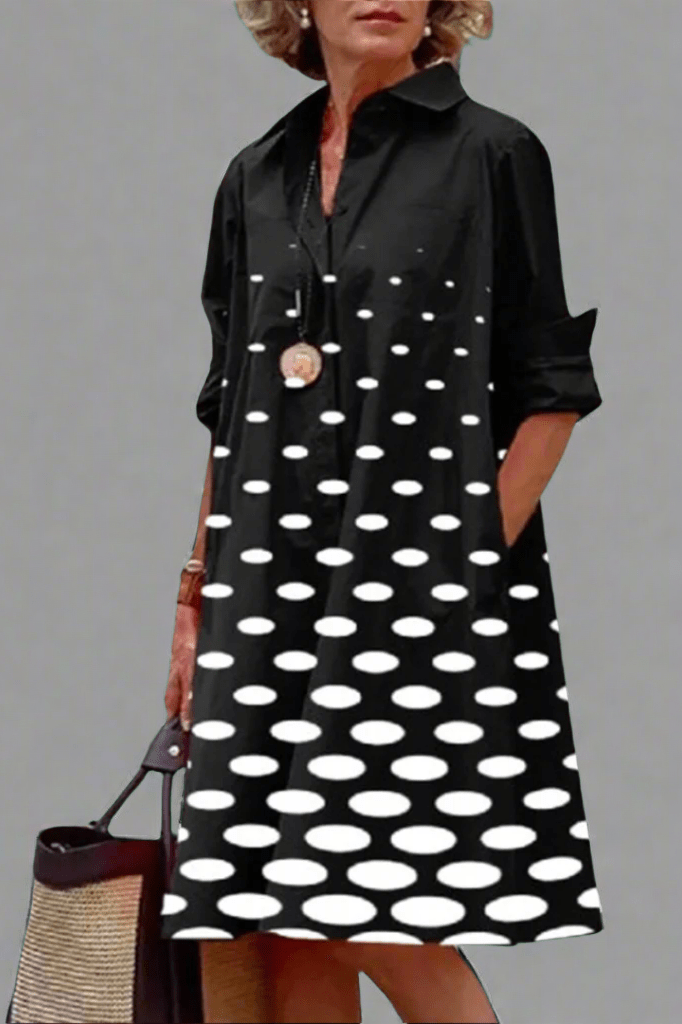 Orielle™- Robe midi luxueuse au design élégant