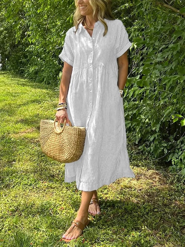 Auriane™ – Robe maxi estivale élégante
