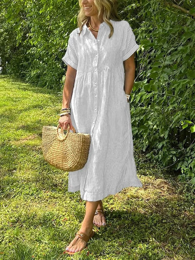 Auriane™ – Robe maxi estivale élégante