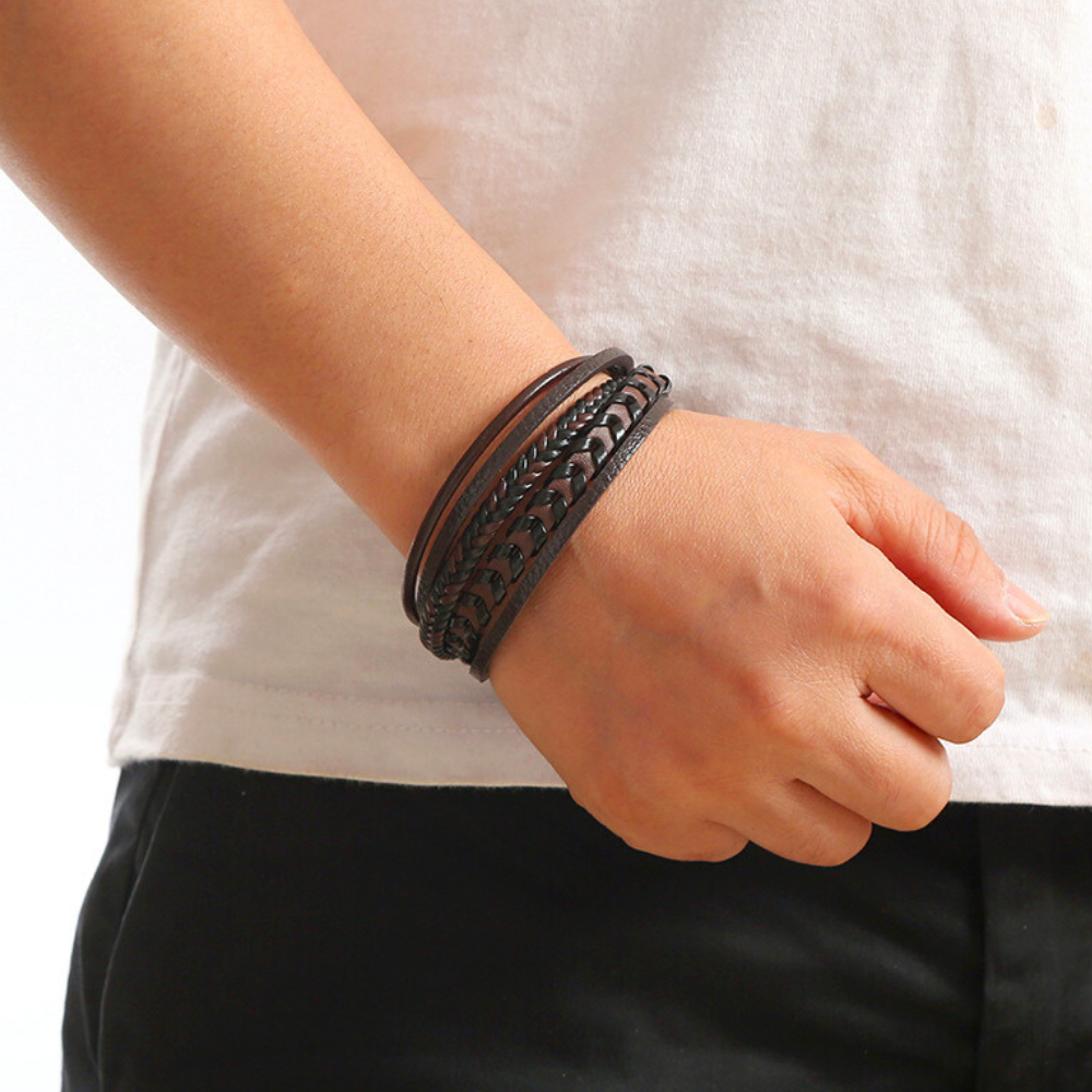 Elias™ - Bracelet Viking tressé