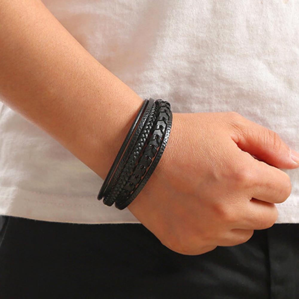 Elias™ - Bracelet Viking tressé