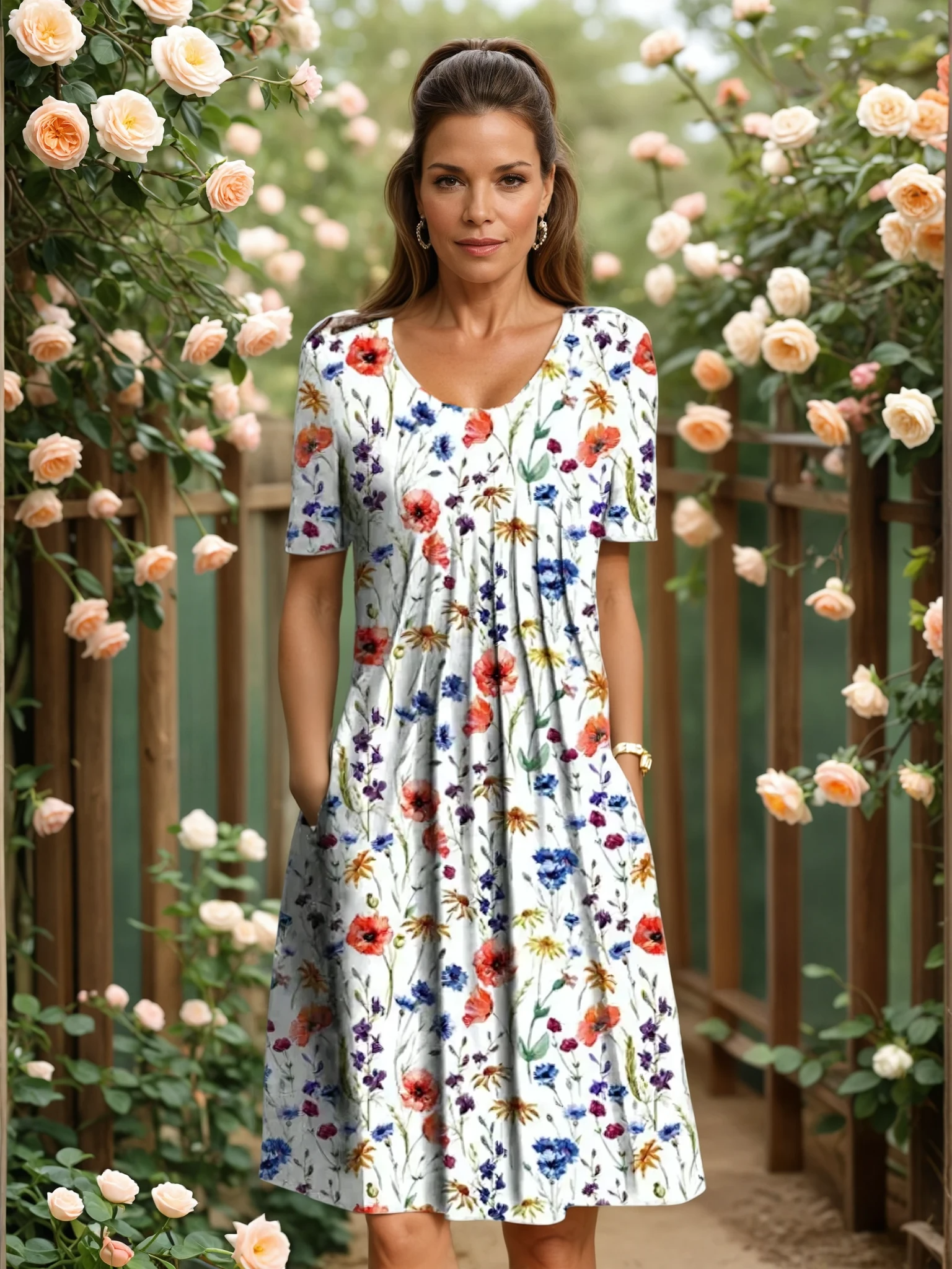Floral rouge / 3XL