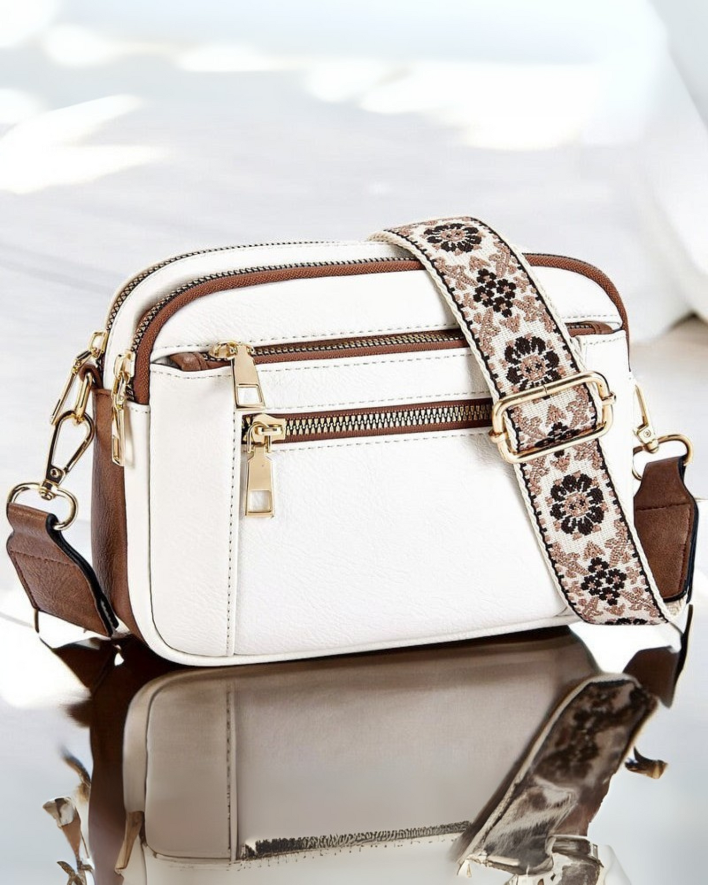Seraphina™ | Sac à bandoulière élégant avec compartiments pratiques