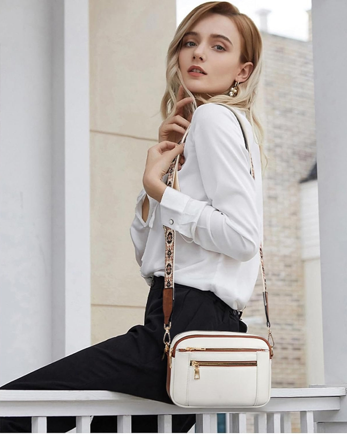 Seraphina™ | Sac à bandoulière élégant avec compartiments pratiques