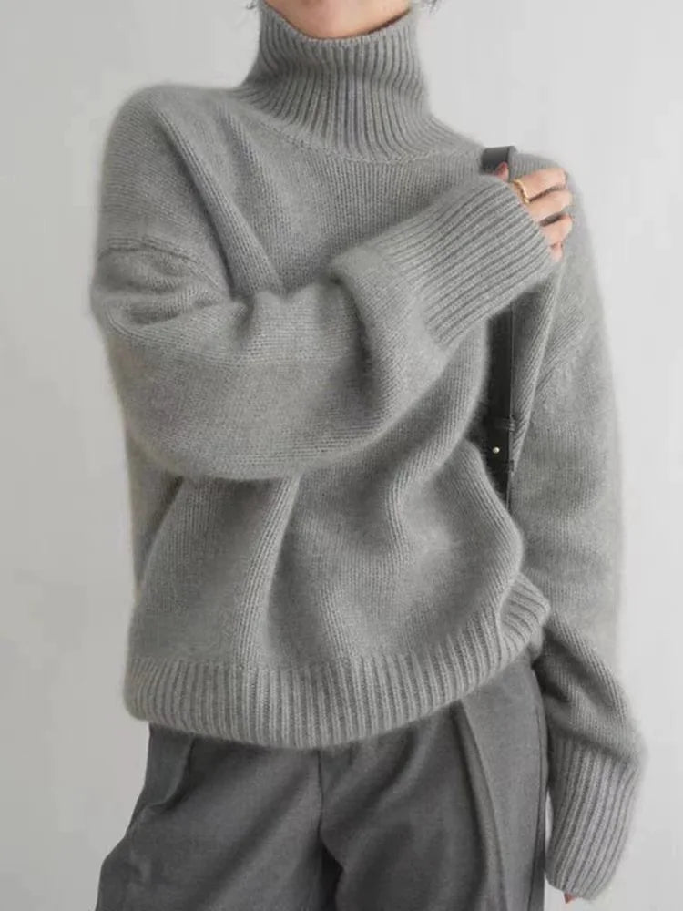 Elysanne™ - Pull à col montant