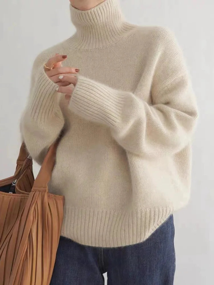 Elysanne™ - Pull à col montant