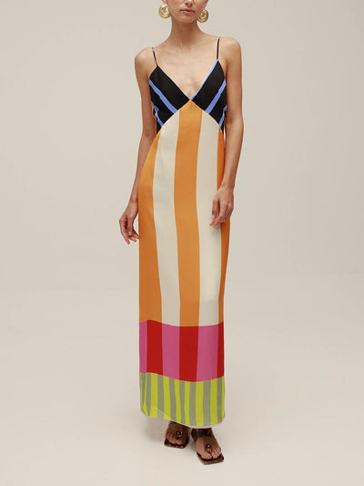 Calina™ – Robe d’été à rayures