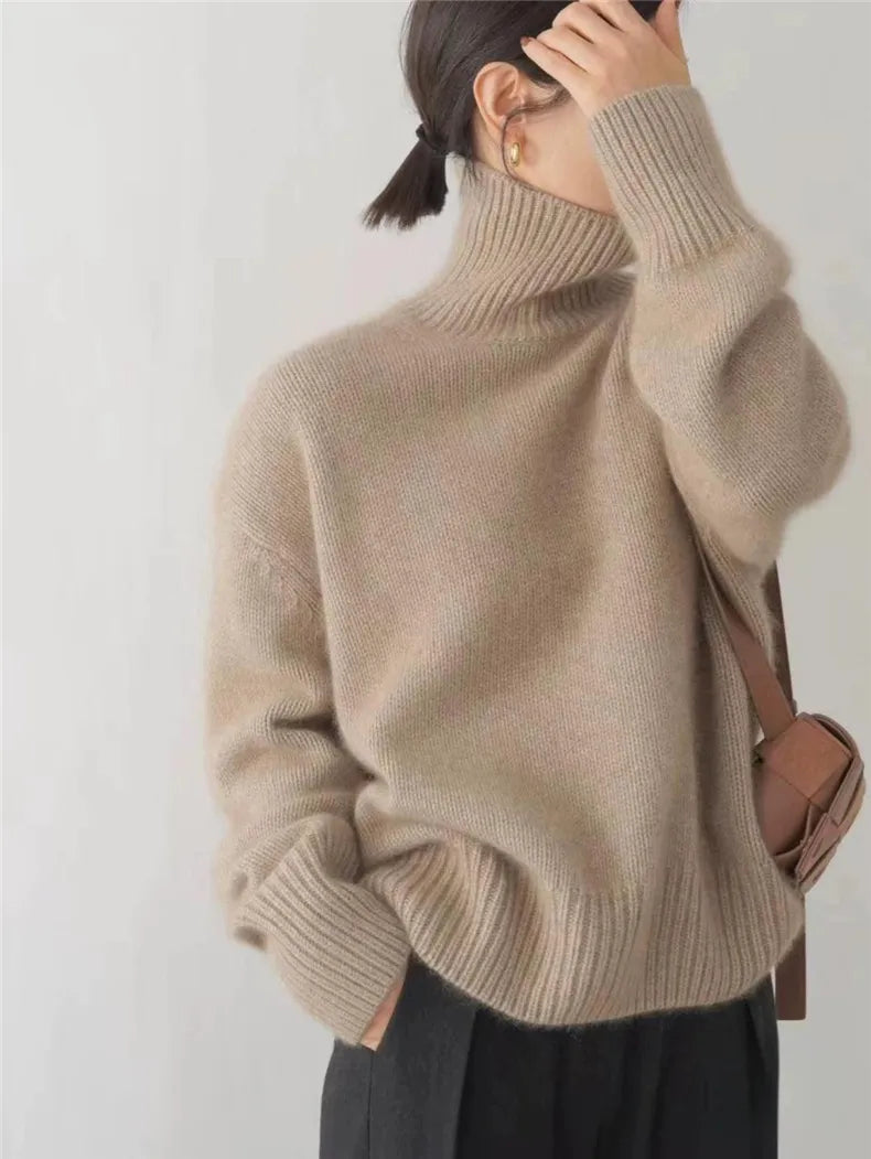Elysanne™ - Pull à col montant