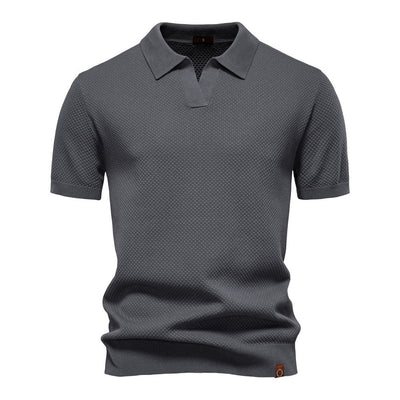 Mathis™ – Polo texturée pour homme