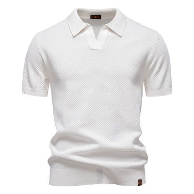 Mathis™ – Polo texturée pour homme