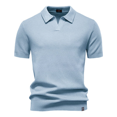 Mathis™ – Polo texturée pour homme