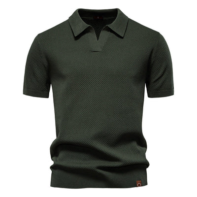 Mathis™ – Polo texturée pour homme