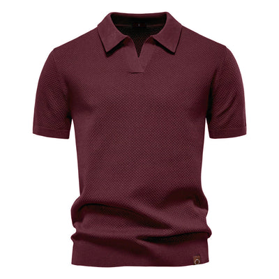 Mathis™ – Polo texturée pour homme