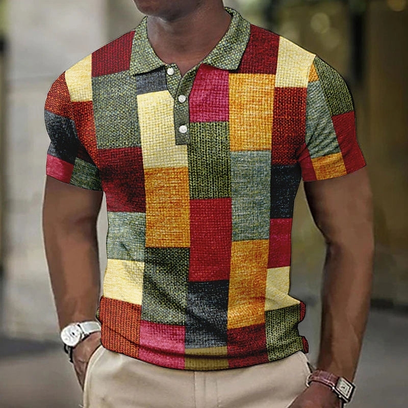 Gaspard™ – Polo colorée et élégante