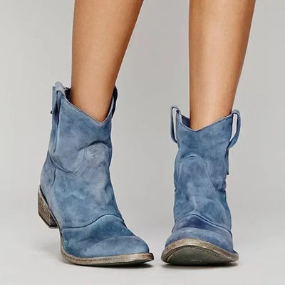 Klara™ -  Bottes de cowboy style vintage