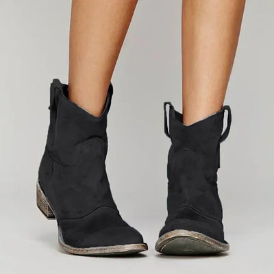 Klara™ -  Bottes de cowboy style vintage