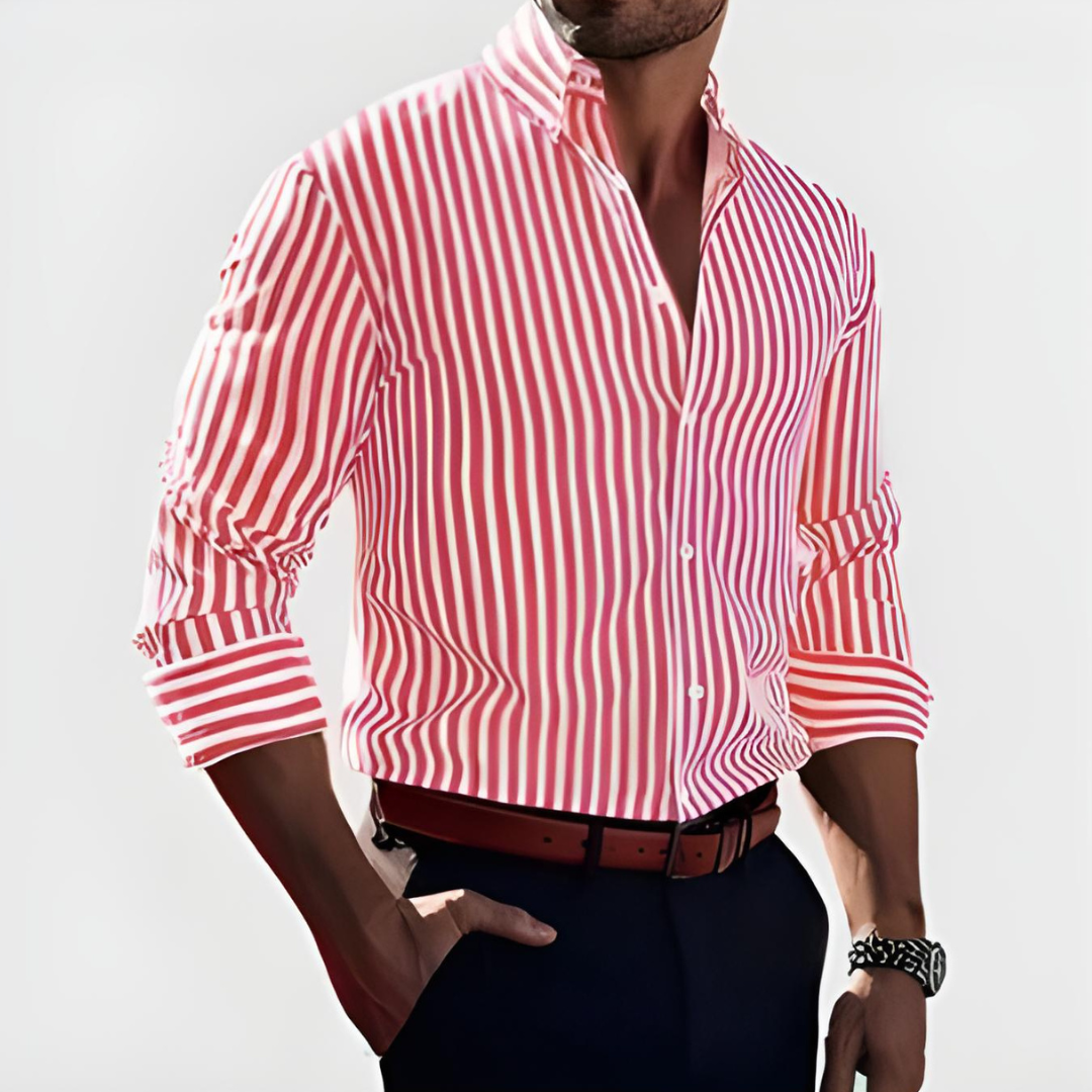 Dorian™ - Chemise rayée élégante