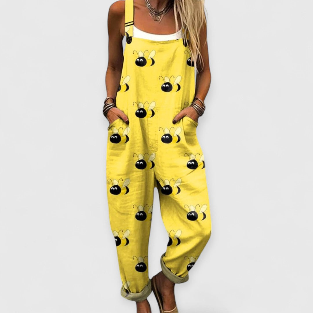 Jaune avec des abeilles / 5XL