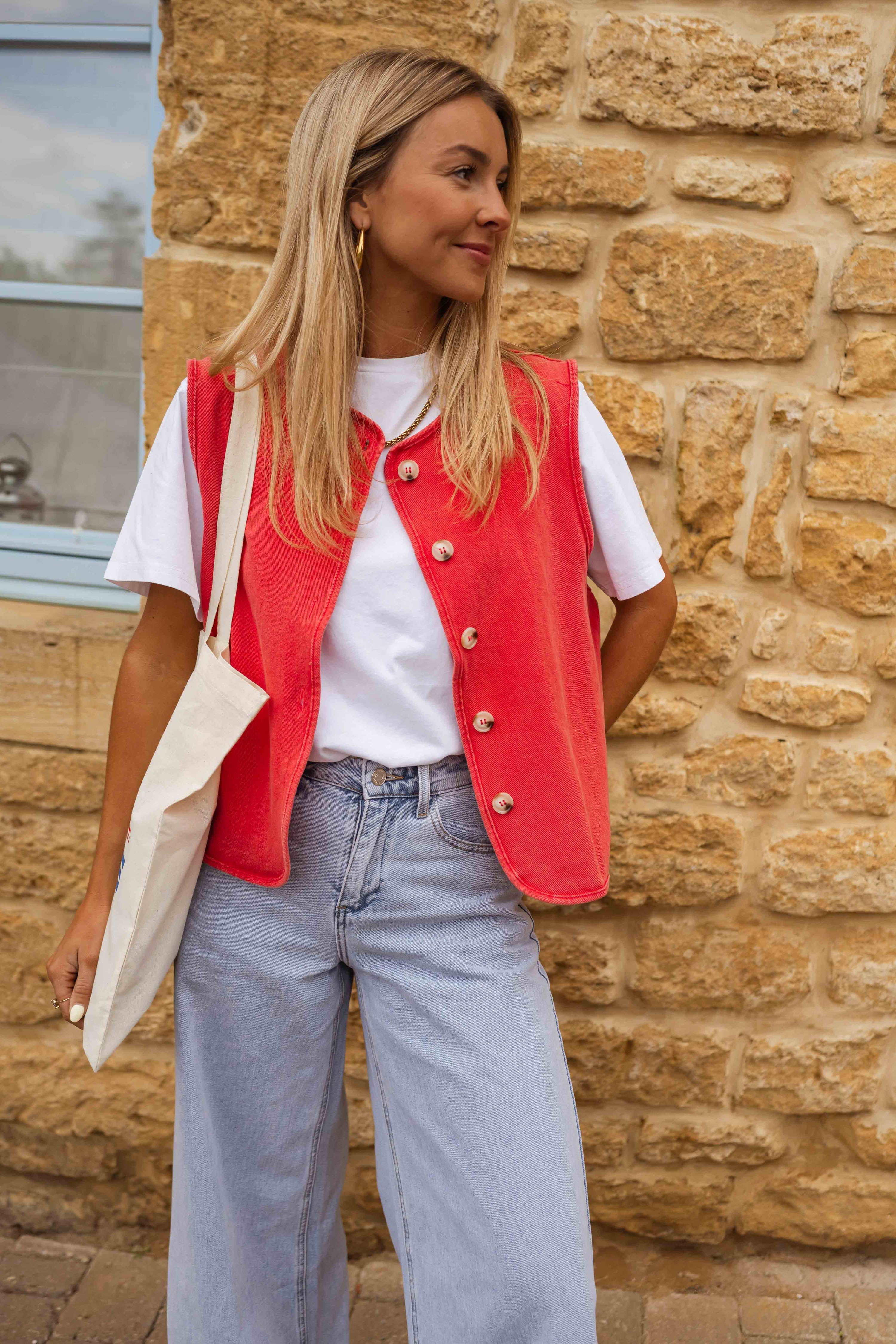 Rouge corail / XXL