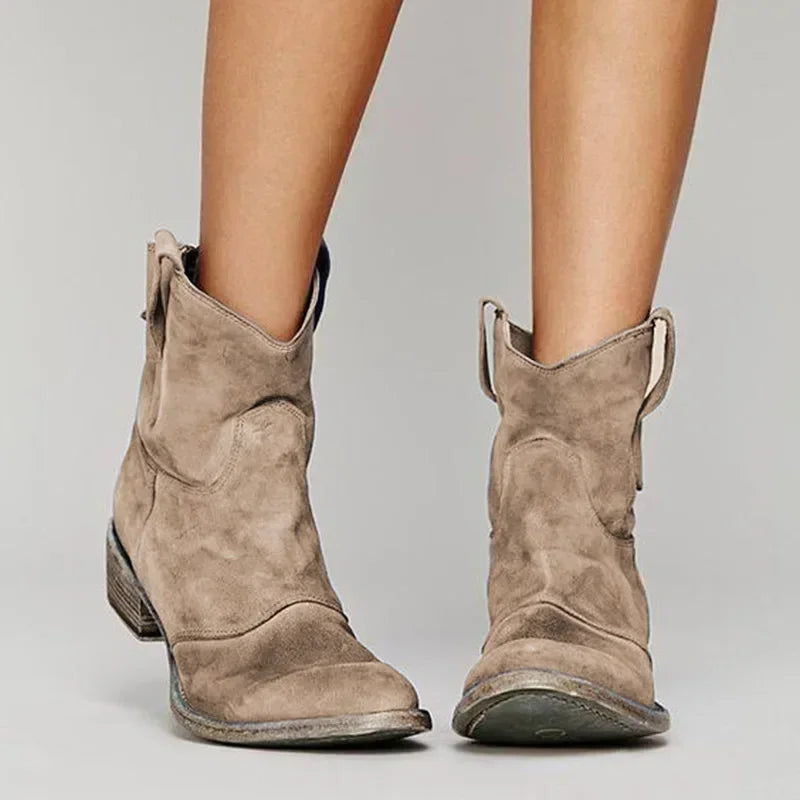 Klara™ -  Bottes de cowboy style vintage