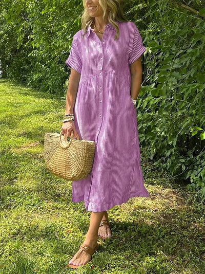 Auriane™ – Robe maxi estivale élégante
