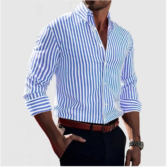 Dorian™ - Chemise rayée élégante