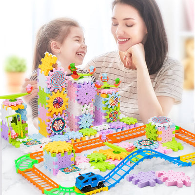 GearPlay™ – Construction Montessori créative et amusante avec puissance rotative !