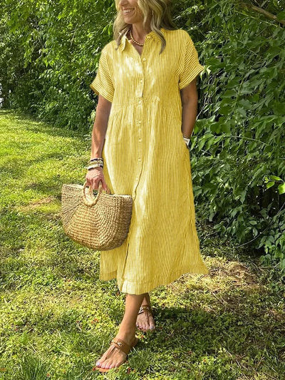 Auriane™ – Robe maxi estivale élégante