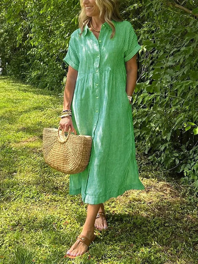 Auriane™ – Robe maxi estivale élégante