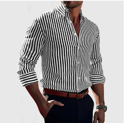 Dorian™ - Chemise rayée élégante